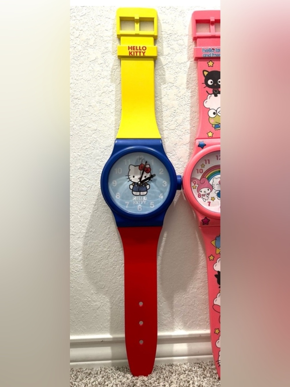 Hello Kitty by Sanrio Watch Wall Clock